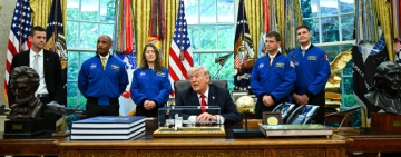 Тръмп прие екипажа на мисията 